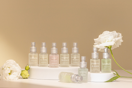 Spring Rain naturlig, vegansk Eau De Cologne, unisex parfym, reseförpackning