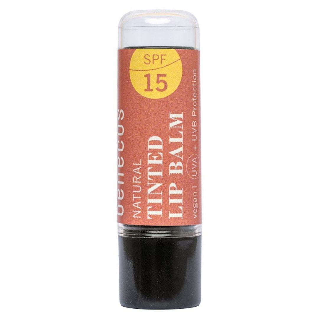 benecos naturlig tonet læbepomade med SPF 15