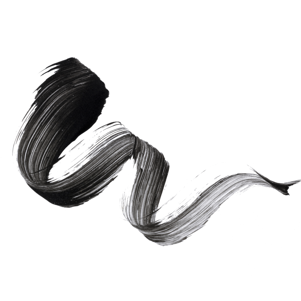 svart mascara