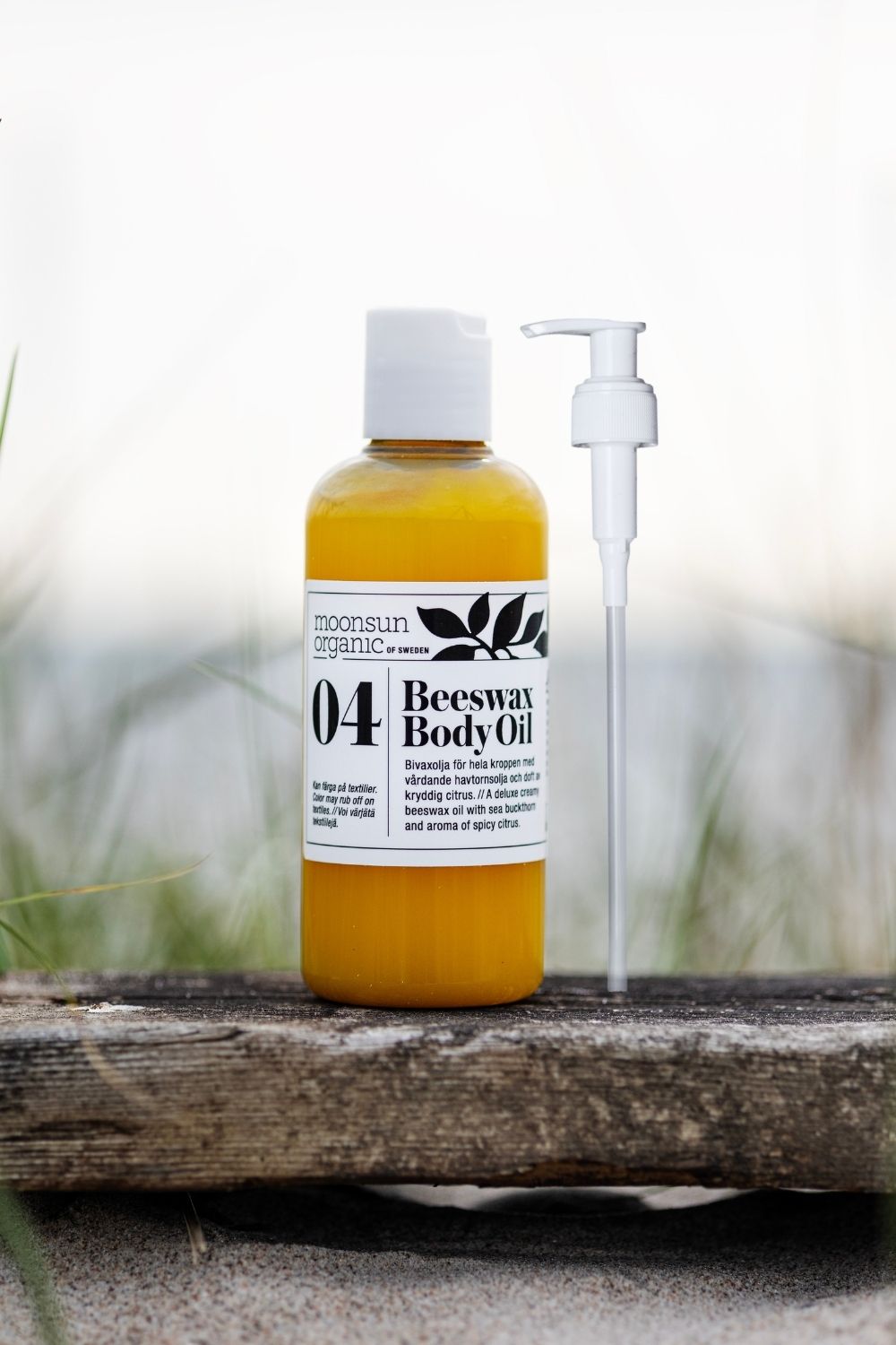 Beeswax Bodyoil with pump