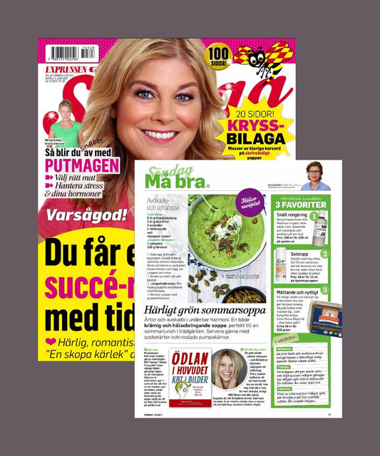 Moonsun Cleansing Cream är bland Christina Lundells favoriter i Expressen Söndag