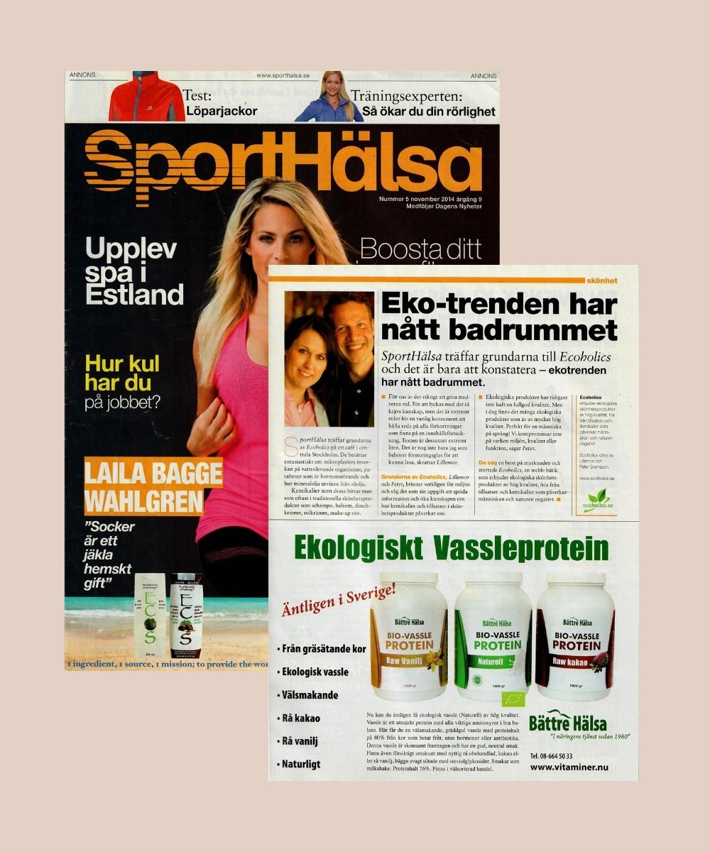 ekologiska skönhetsprodukter