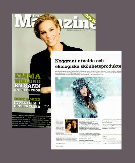 naturlig och ekologisk skönhet