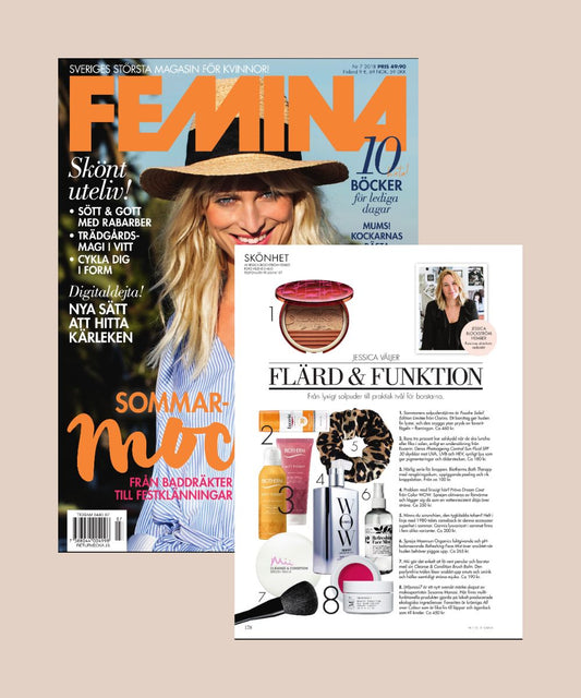 Femina tipsar om vår ansiktsmist – naturlig fräschör