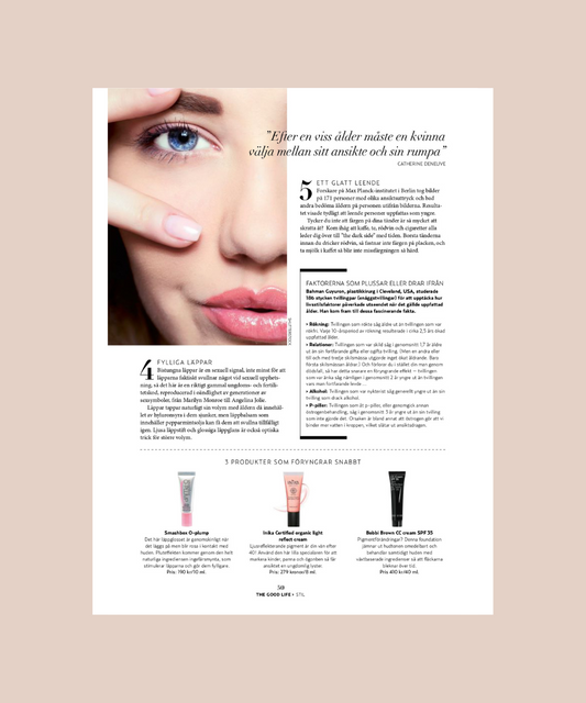 Aftonbladet om INIKAs naturliga smink