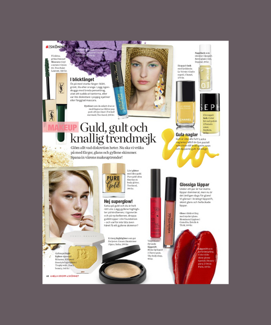 Amelia tipsar om INIKA naturliga och veganska highligher