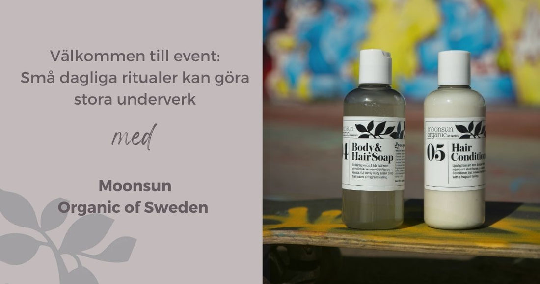 Välkommen till event: Små dagliga ritualer kan göra stora underverk