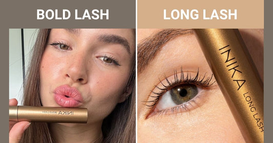 INIKA Long Lash vs Bold Lash – Vilken mascara passar dig?