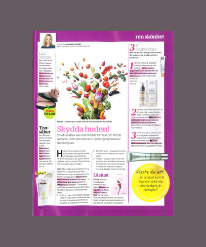 Tidningen Hälsa rekommenderar Inika