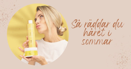 Så räddar du håret i sommar