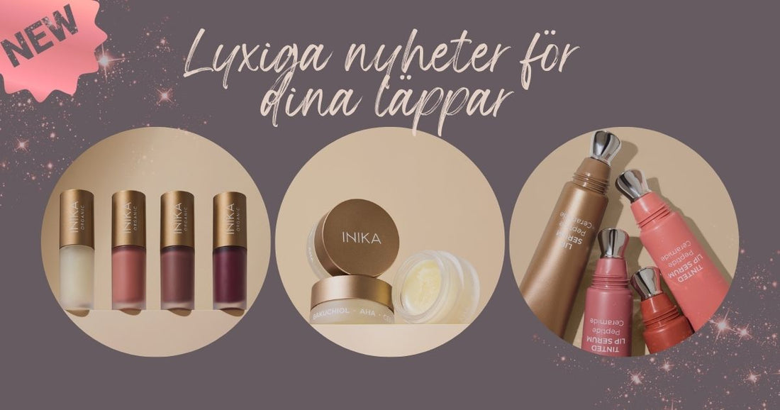 Höstens hetaste läppnyheter från INIKA Organic