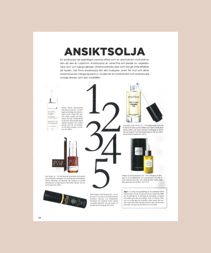 LIFESTYLE GOLF rekommenderar Inikas ansiktsolja