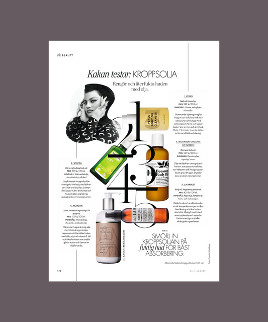 Naturlig ekologisk kroppsolja