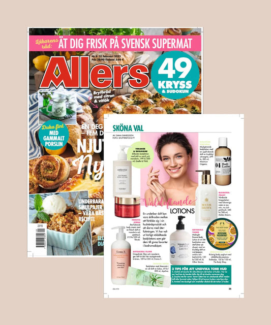 Naturlig ekologisk vegansk body lotion