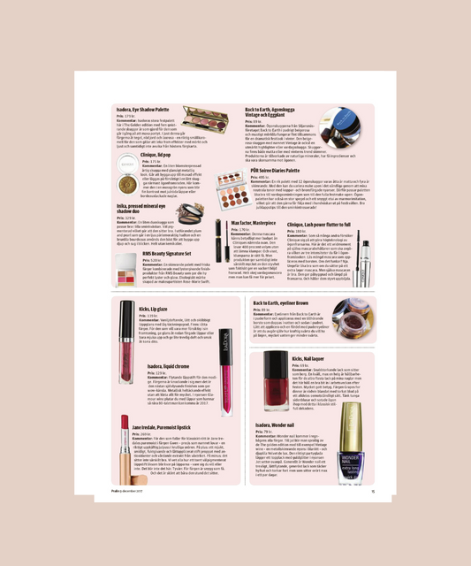 Pralin tipsar Inikas pressed eyeshadow