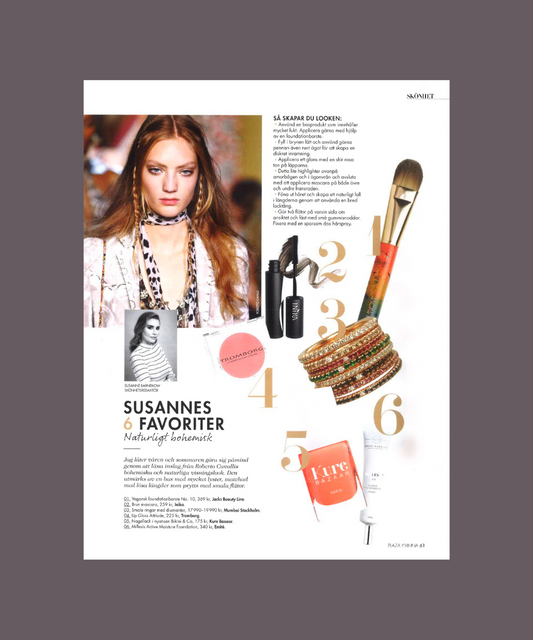 Plaza kvinna tipsar om Inika long lash mascara brun