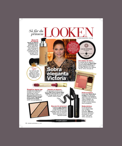 Inikas long lash maskara i Svensk Dam