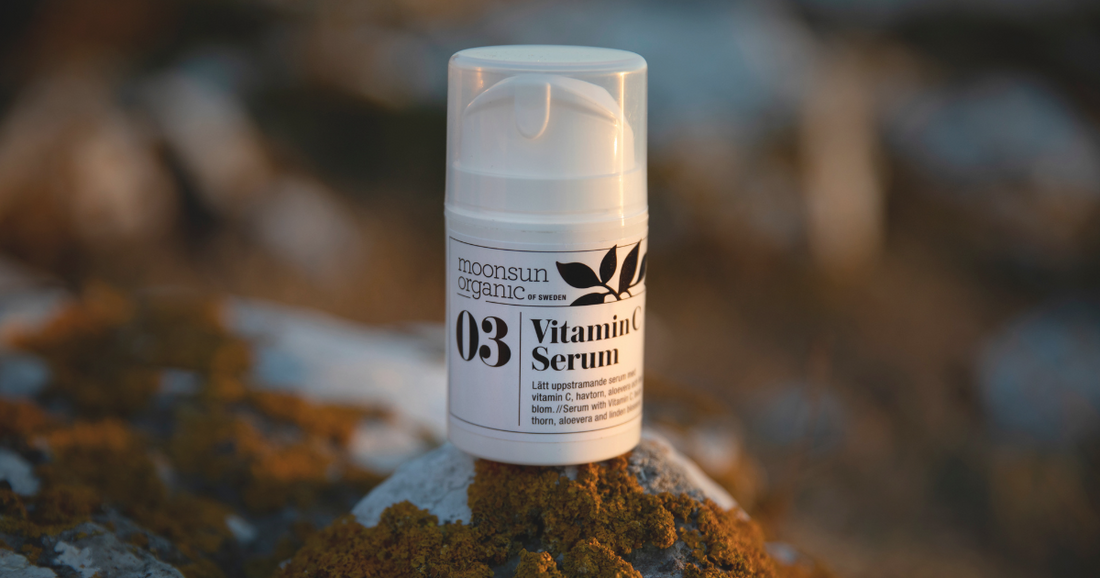 Ekologisk naturlig vitamin C serum