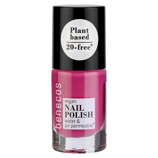 dunkelrosa Nagellack