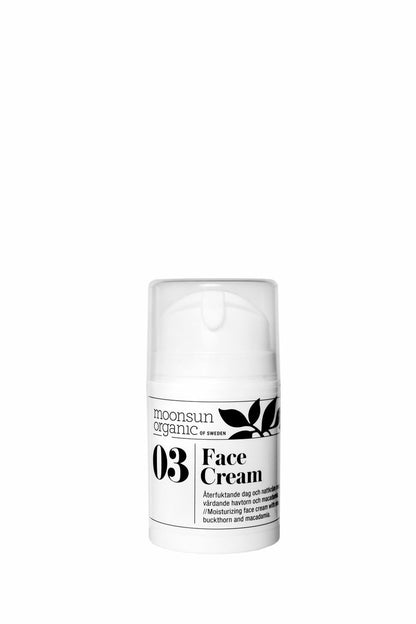Moonsun Organic Face Cream