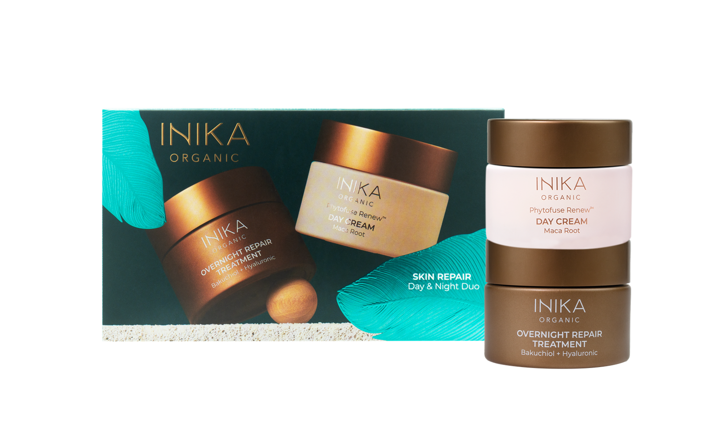 INIKA Skin Repair Day &amp; Night Duo