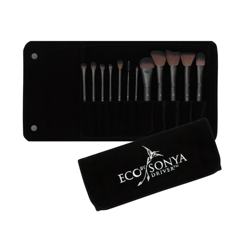 Eco By Sonya 12 Piece Vegan Brush Set