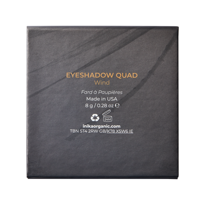INIKA Eyeshadow Quad - Wind