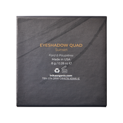 INIKA Eyeshadow Quad - Sunset